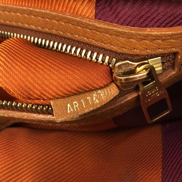 LOUIS VUITTON Blocks Tote M40503 Monogram Brown Bordeaux Monogram Blocks - Picture 10 of 10